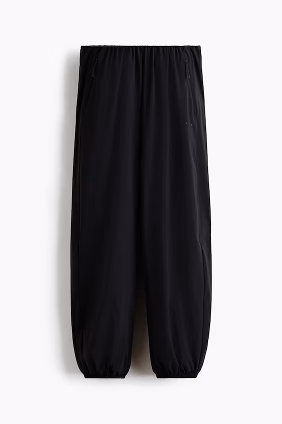 Теплые спортивные брюки с расклешенными штанинами h&m