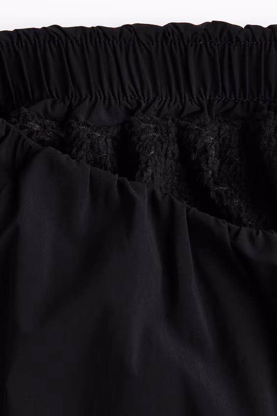 Теплые спортивные брюки с расклешенными штанинами h&m