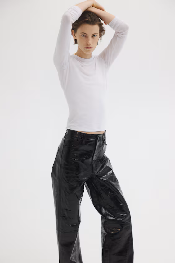 Свитер с длинными рукавами warming slim fit