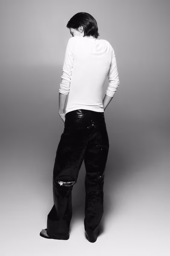 Свитер с длинными рукавами warming slim fit