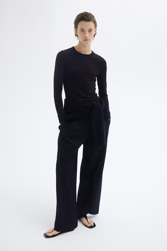 Свитер с длинными рукавами warming slim fit