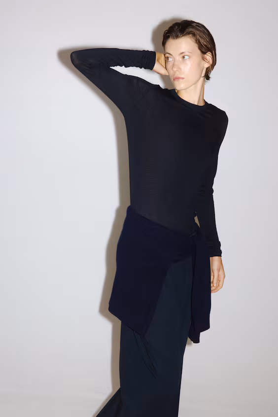 Свитер с длинными рукавами warming slim fit