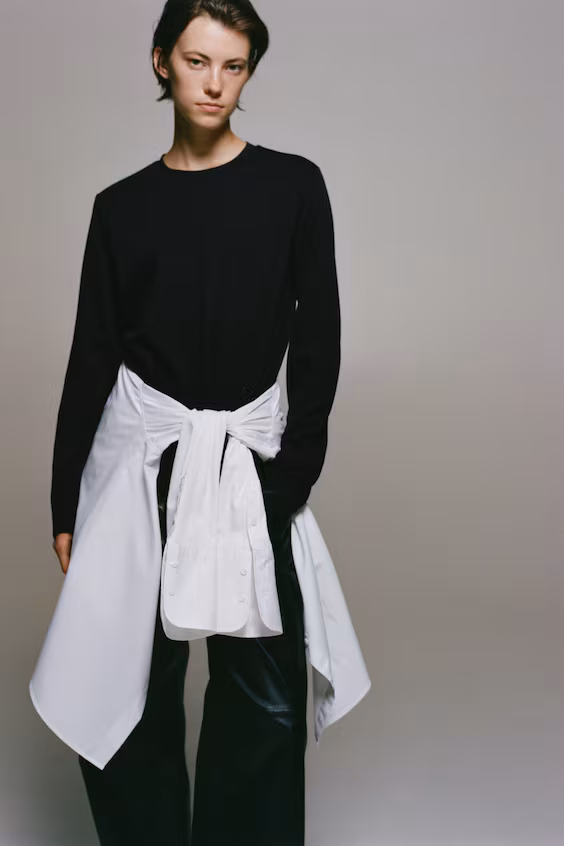 Свитер с длинными рукавами cooling regular fit