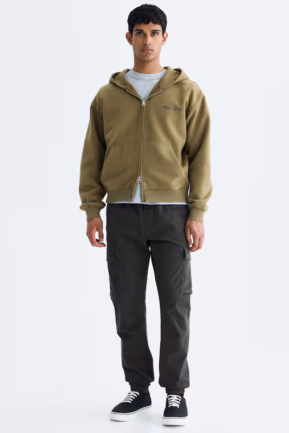 Узкие брюки карго slim fit