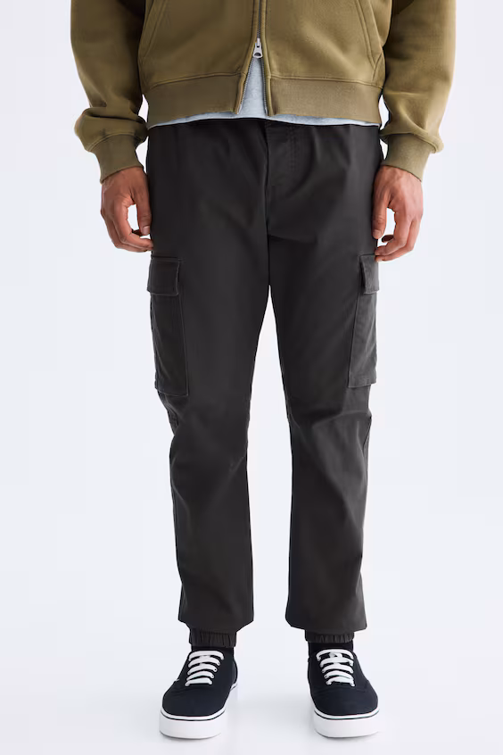 Узкие брюки карго slim fit