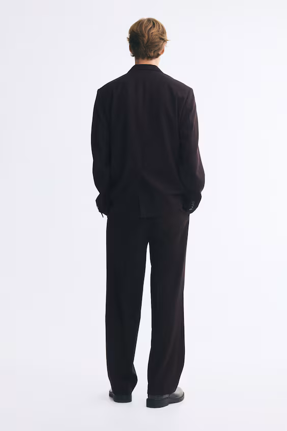 Брюки костюмного стиля loose fit