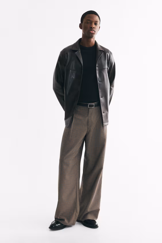 Классические широкие брюки oversized fit