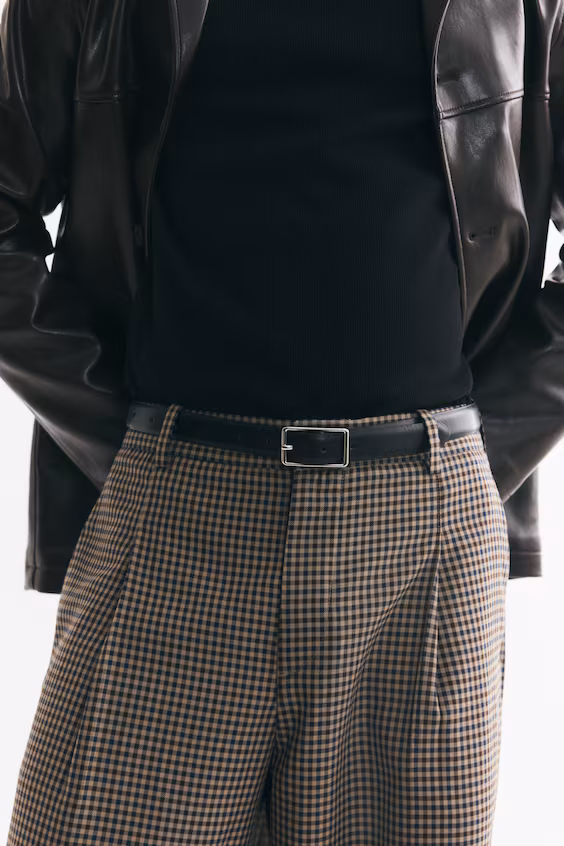 Классические широкие брюки oversized fit