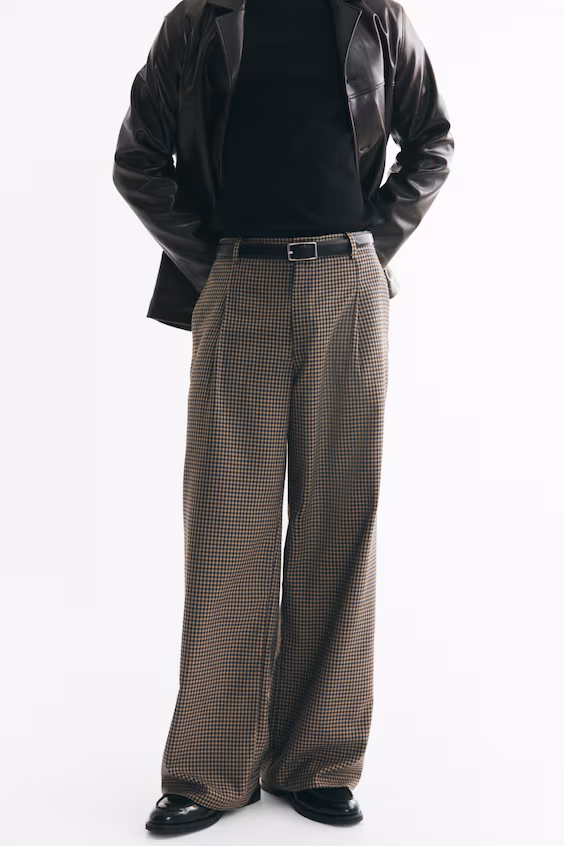 Классические широкие брюки oversized fit