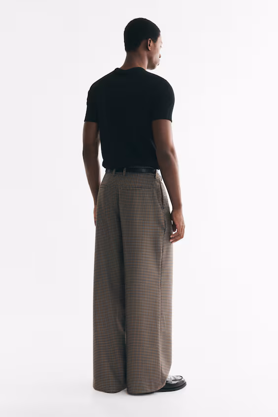 Классические широкие брюки oversized fit