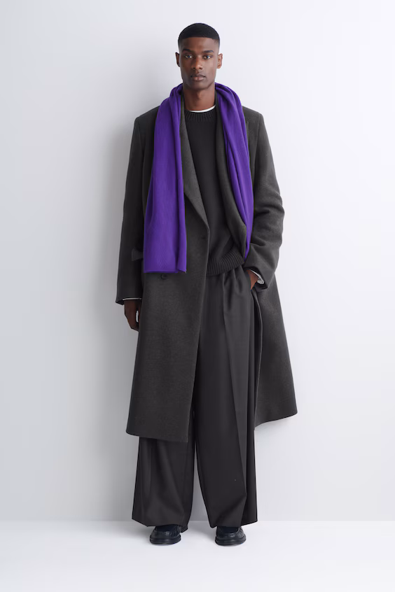 Шарф из чистого кашемира h&m