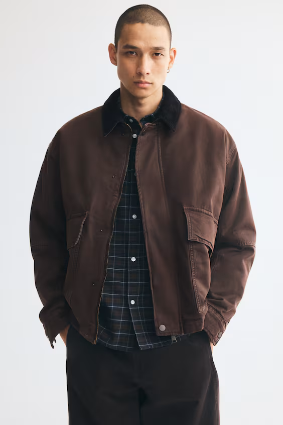 Куртка в стиле рабочей одежды h&m