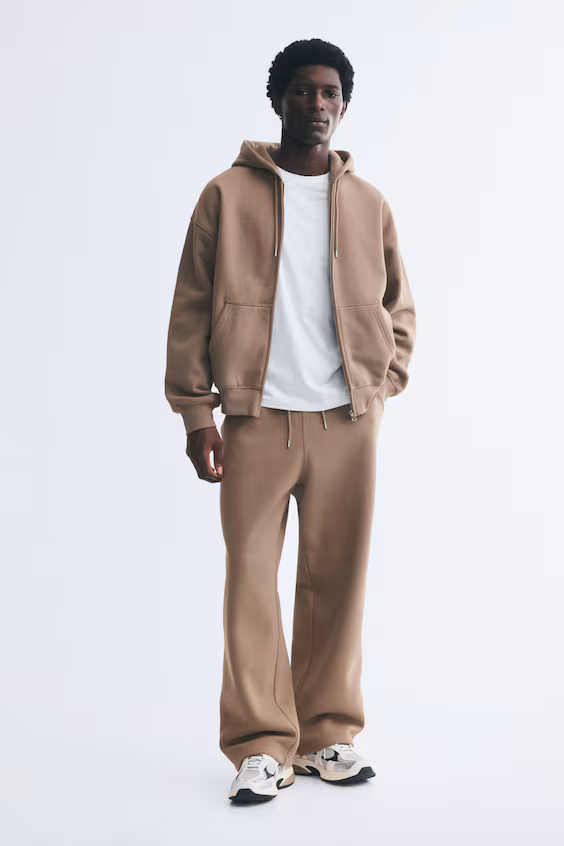 Свободные спортивные брюки loose fit h&m