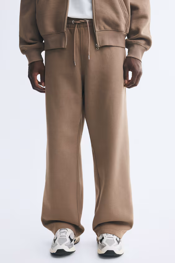 Свободные спортивные брюки loose fit h&m