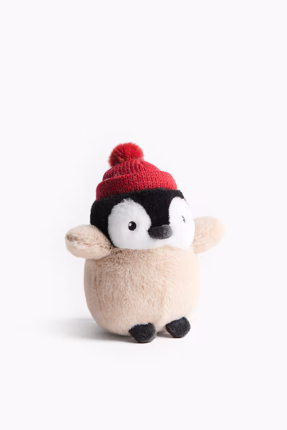 Плюшевая новогодняя игрушка