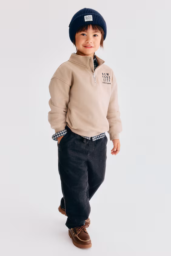 Подкладные брюки из вельвета h&m
