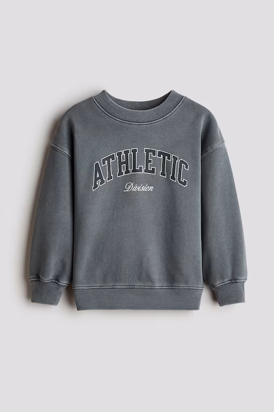 Свитшот с принтом h&m
