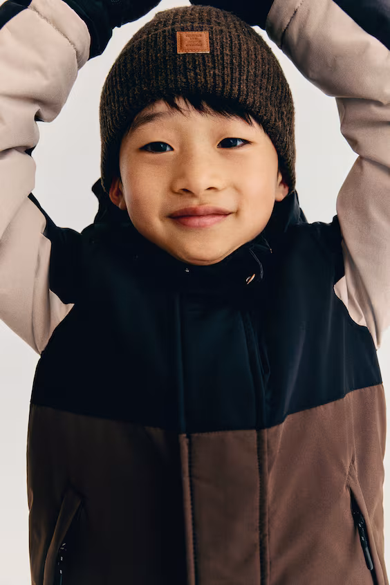 Водонепроницаемый стеганый пуховик
