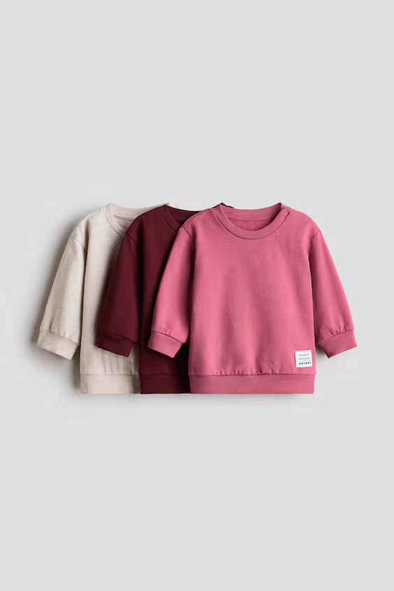 Набор из 3 свитшотов h&m