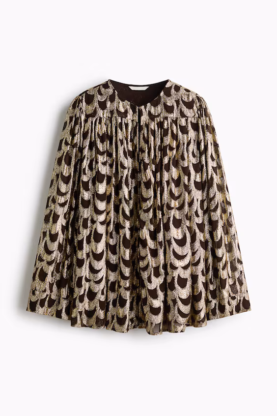 Блейзер из жаккардовой ткани h&m