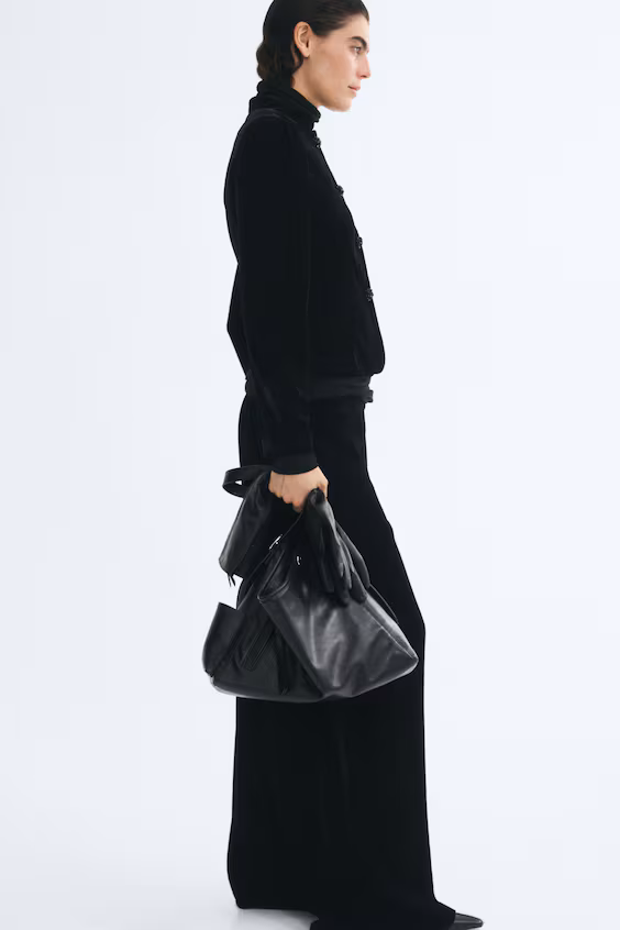 Прямые брюки из вельвета h&m