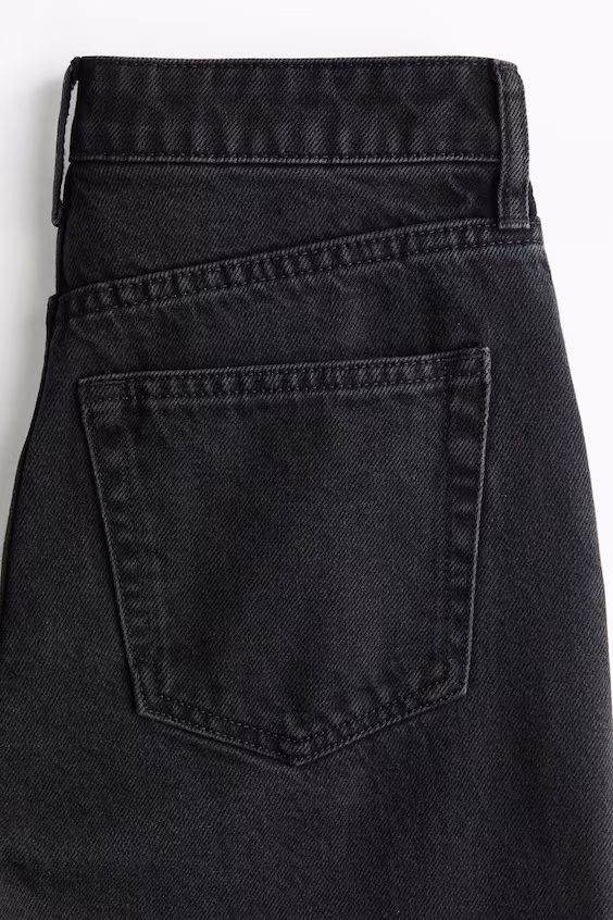 Джинсы bootcut с высокой посадкой на талии