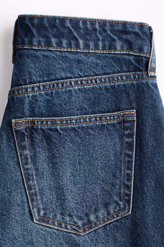 Джинсы bootcut с высокой посадкой на талии
