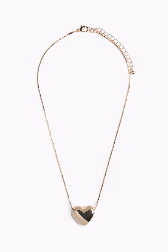 Колье с подвеской в форме сердца h&m