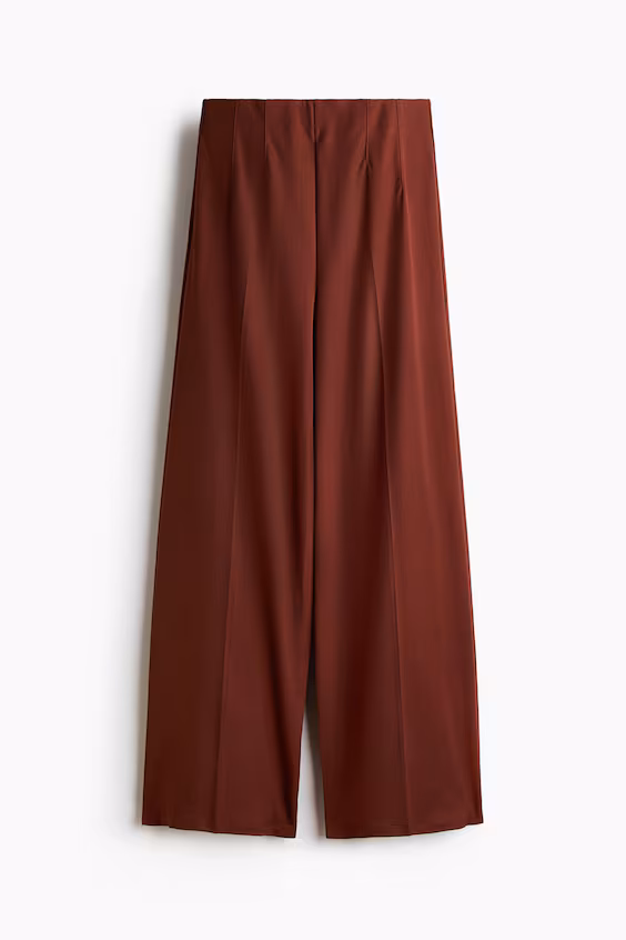 Свободные брюки с эластичным поясом h&m