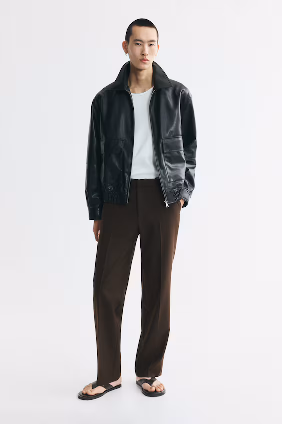 Классические брюки стандартного кроя h&m