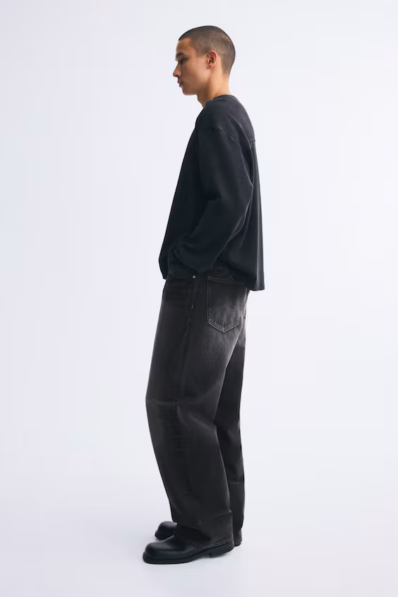Свободные джинсы baggy