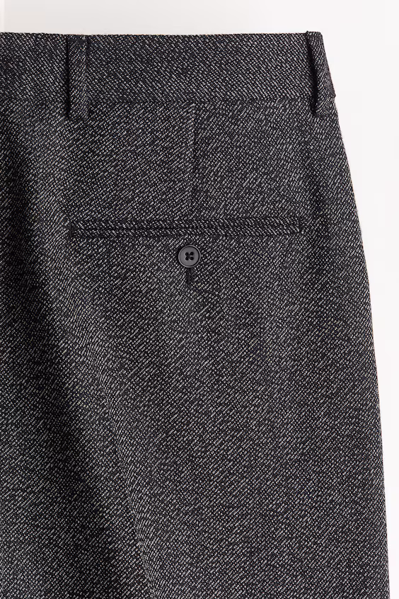 Классические брюки из шерсти regular fit h&m