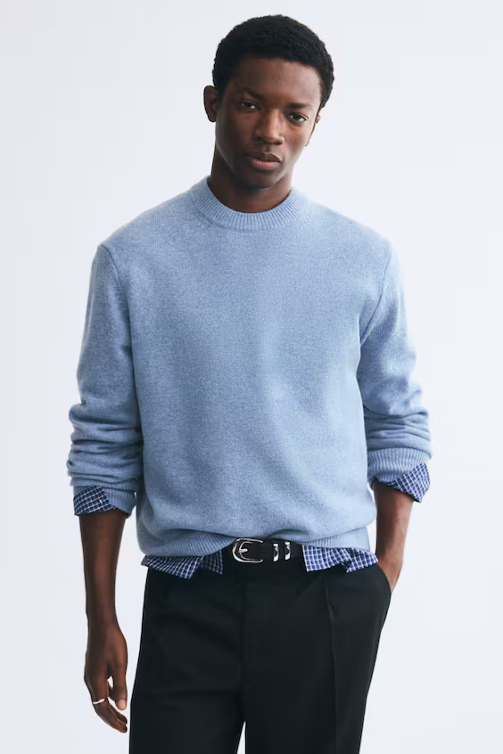 Свитер из шерсти regular fit