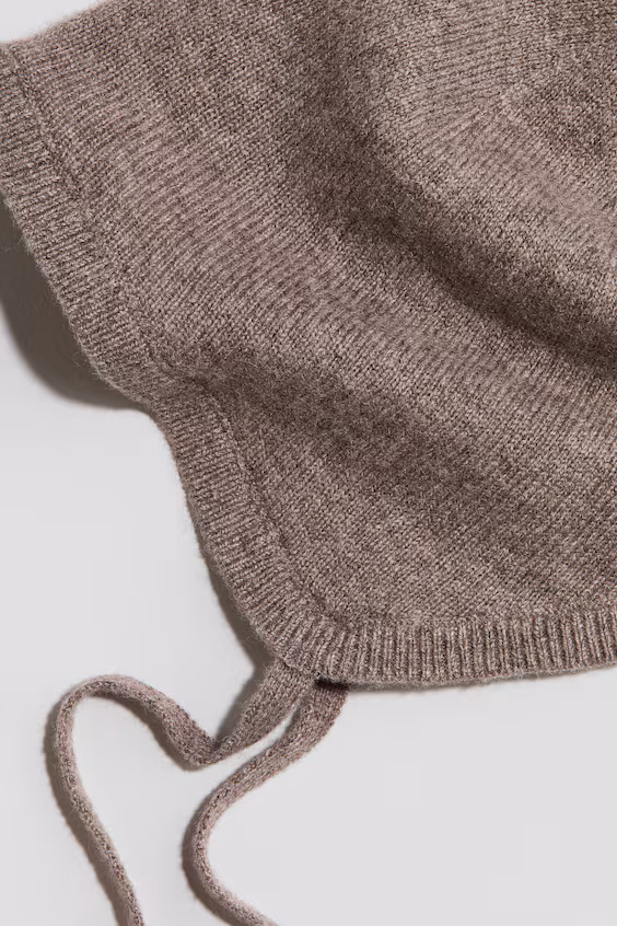Кашемировая шапка h&m