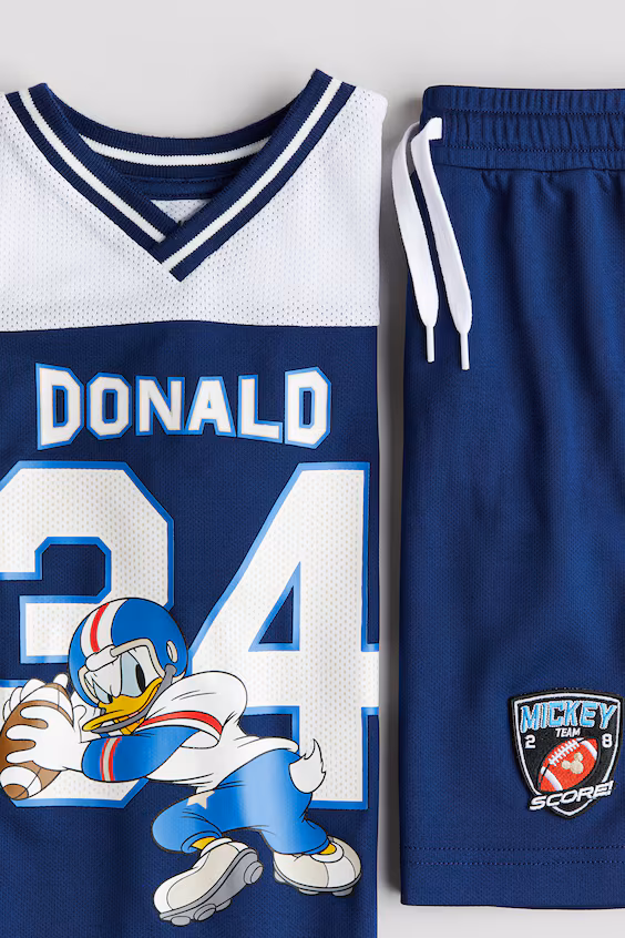 Комплект из 2-х рисованных деталей