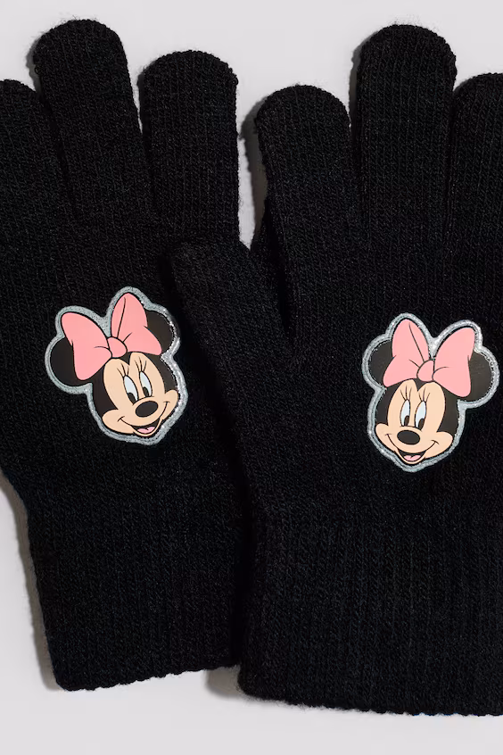 Перчатки с аппликациями h&m