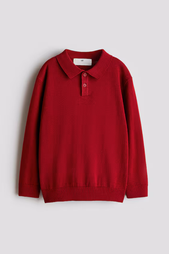 Поло из хлопка h&m