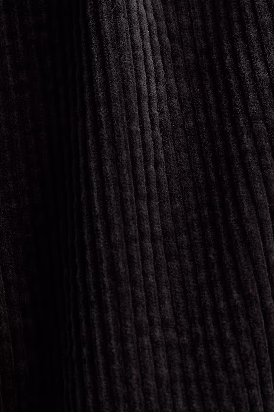 Брюки из хлопкового вельвета h&m