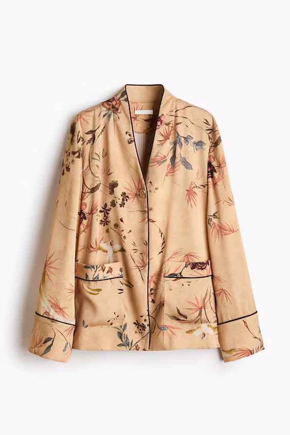Блуза с принтом h&m