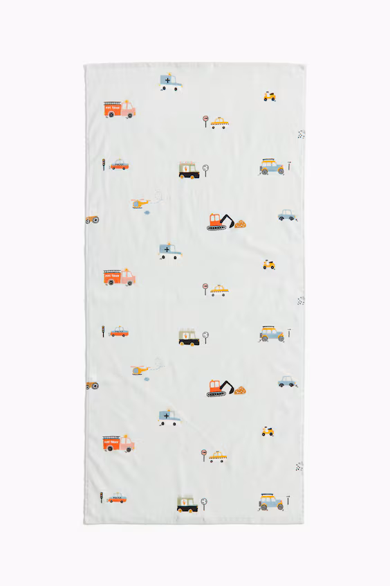 Полотенце для ванной с узором