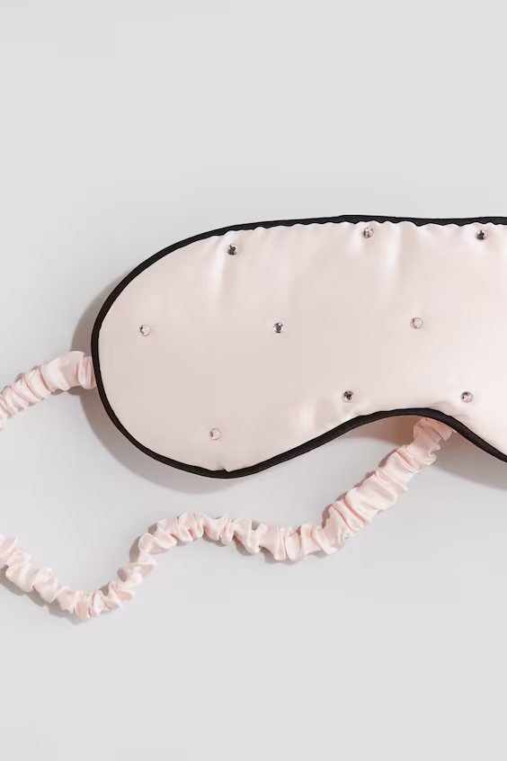 Маска для сна из атласа