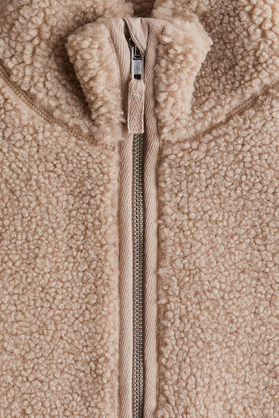 Плюшевый пальто