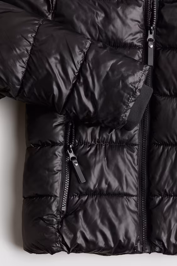 Стеганое пальто