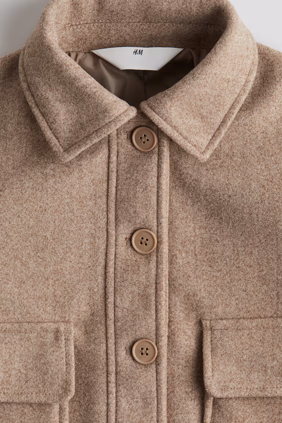 Пальто из войлока