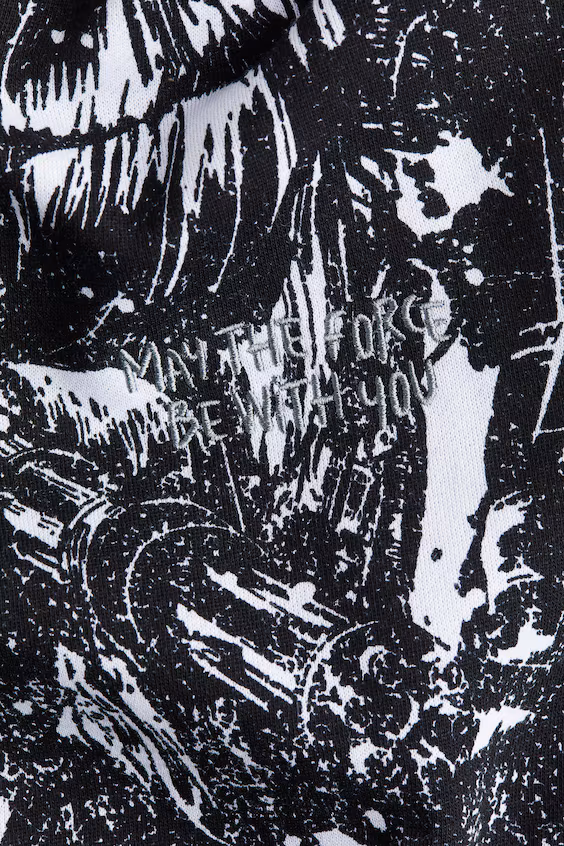 Толстовка с капюшоном и рисунком