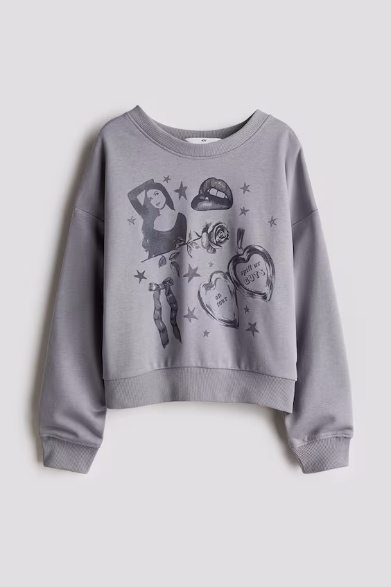 Свитшот с принтом