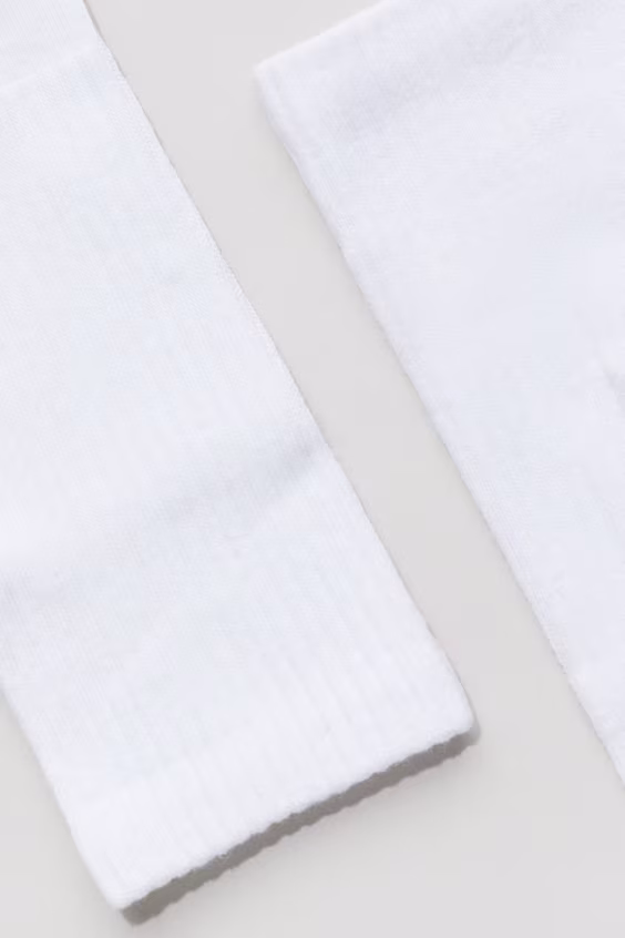 Набор из 5 пар носков в рубчик