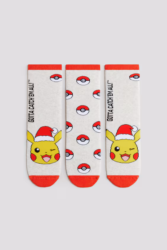 Набор из 3 пар носков в турецком стиле