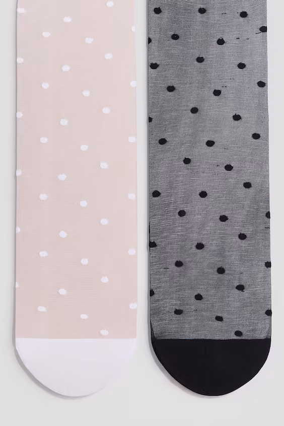 Пачка из 2 пар носков до колена