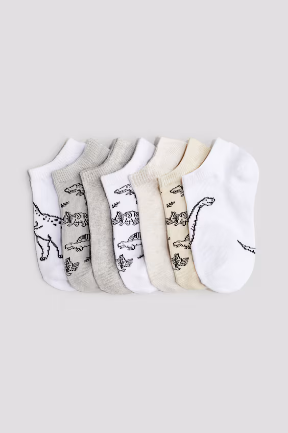 Пакет из 7 пар носков до щиколотки